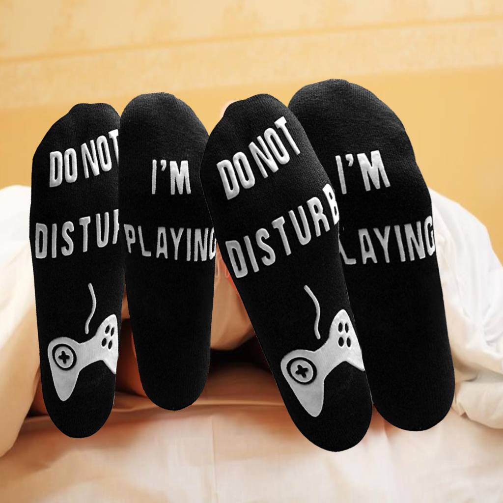 Do Not Disturb Gamer Socks