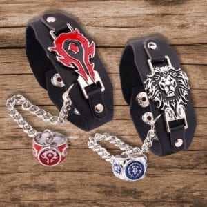 Horde and Alliance Bracelets