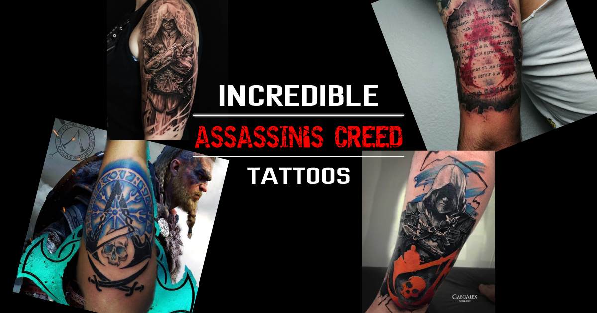 Assassins Creed Tattoos for V at Cyberpunk 2077 Nexus - Mods and community