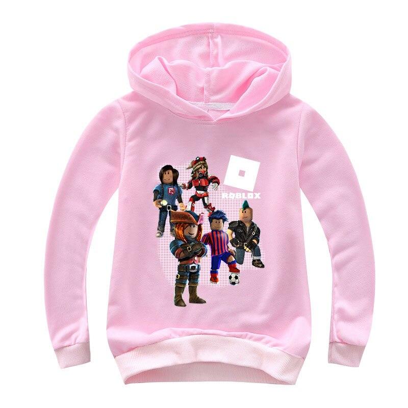 Roblox Hoodie For Girl Pink color