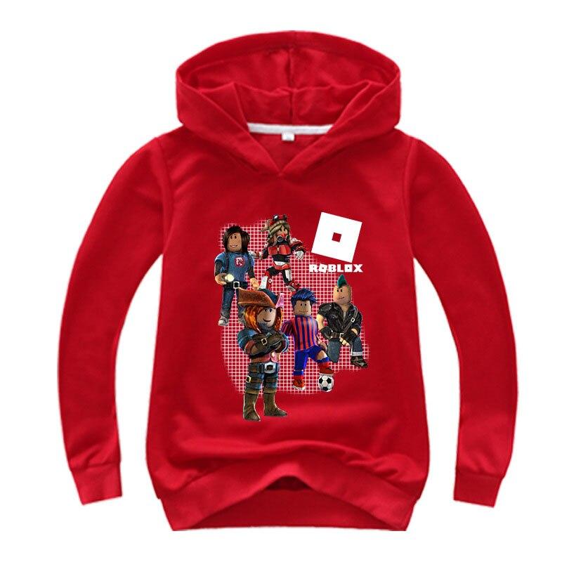 Roblox Hoodie For Girl Red color