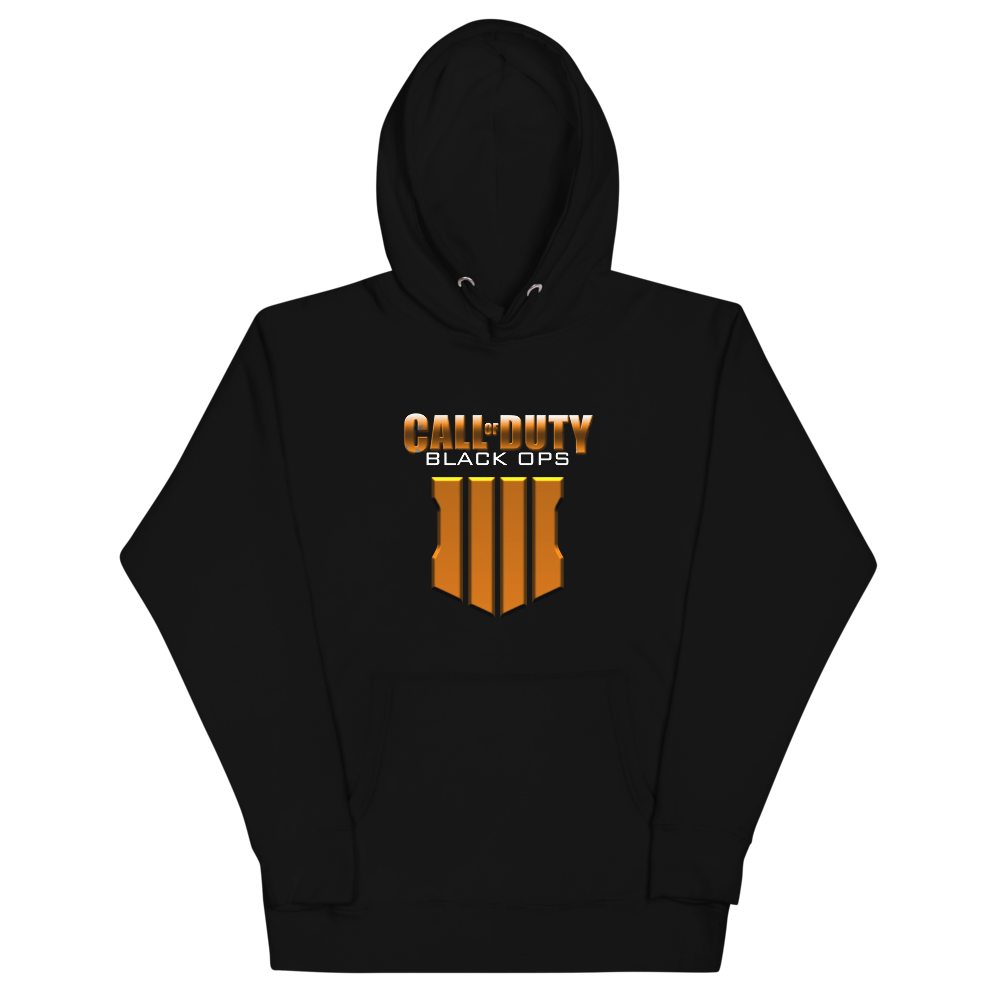 Black Call of duty Hoodie with logo